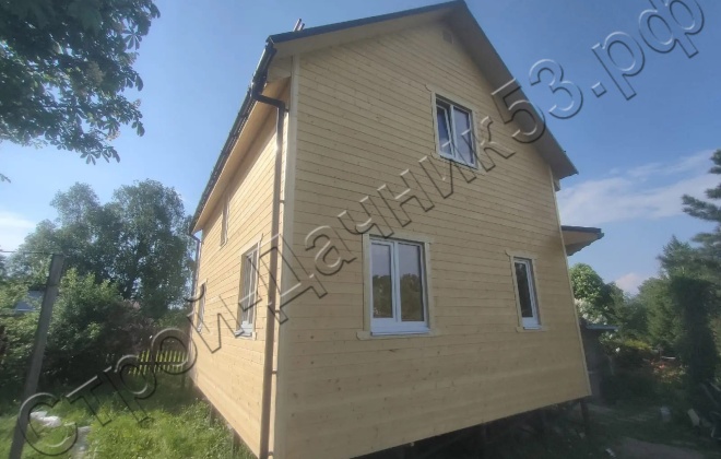 4 Каркасный дом Д-93, 8x6м, 100.4 М², Московская область, Чеховский район, деревня Городище (6)